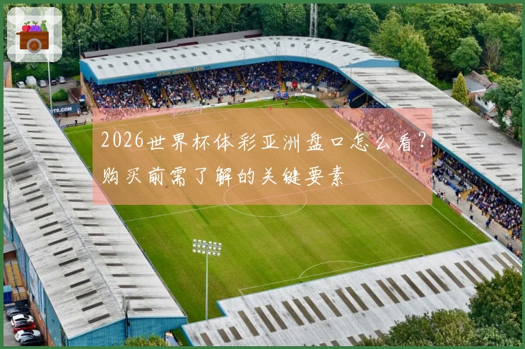 2026世界杯体彩亚洲盘口怎么看？购买前需了解的关键要素