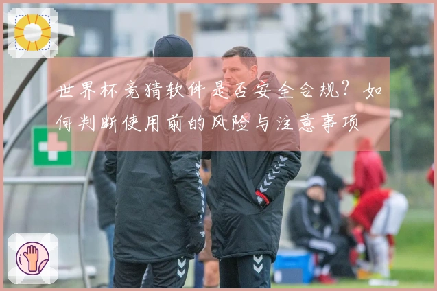 世界杯竞猜软件是否安全合规？如何判断使用前的风险与注意事项