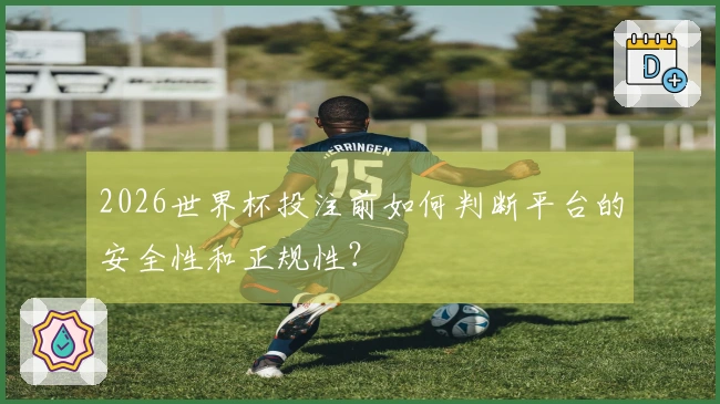 2026世界杯投注前如何判断平台的安全性和正规性？